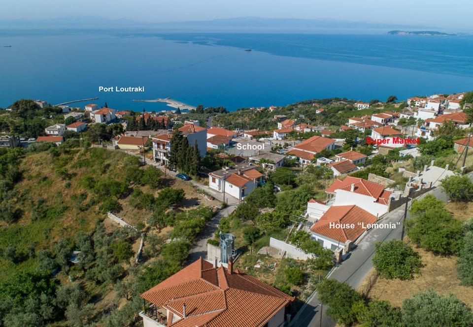 Villa Lemonia Glossa Exteriér fotografie